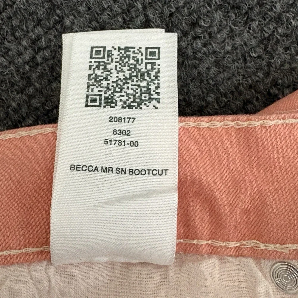 True‎ Religion Jeans Womens 28x31 Coral Becca Mid Rise Bootcut Stretch Denim